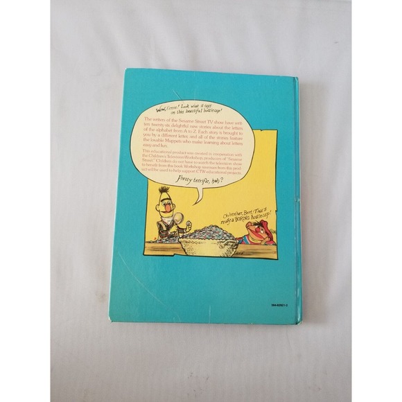 Vintage The Sesame Street ABC StoryBook Jim Hensons Muppets 1974 Hardcover - Picture 2 of 8
